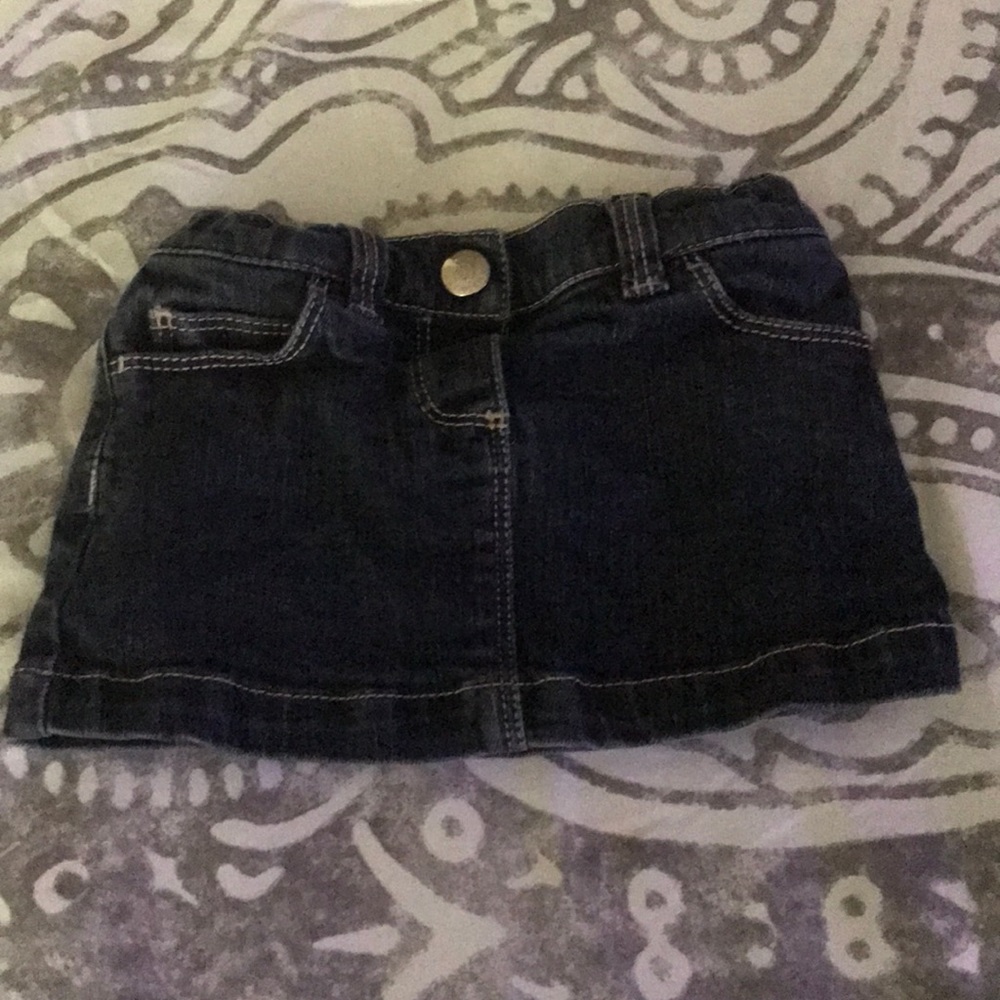 Infant Gucci denim skirt